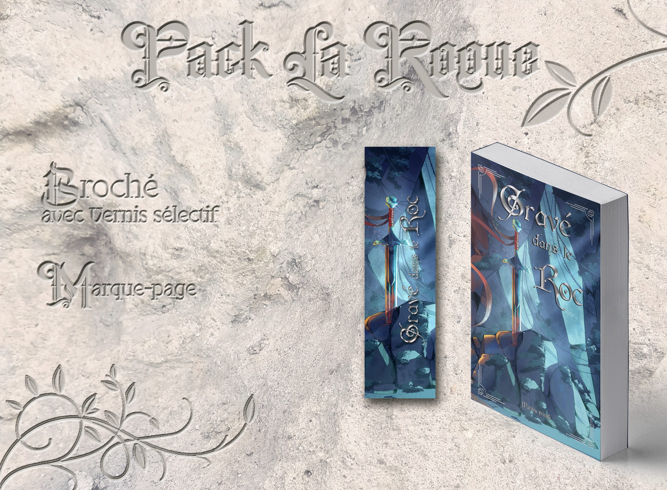 Précommande - Pack La Roque - Gravé dans le Roc